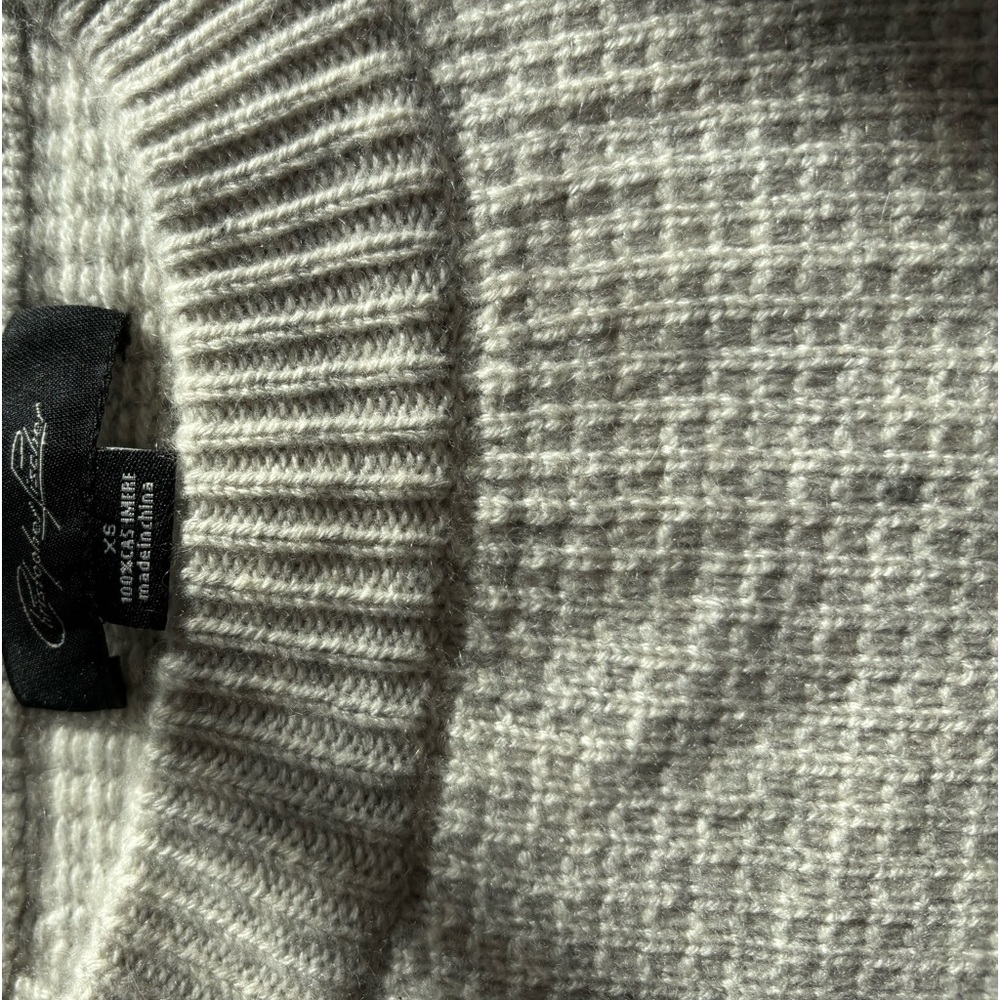 Christopher Fisher cashmere sweater. Size extra small.